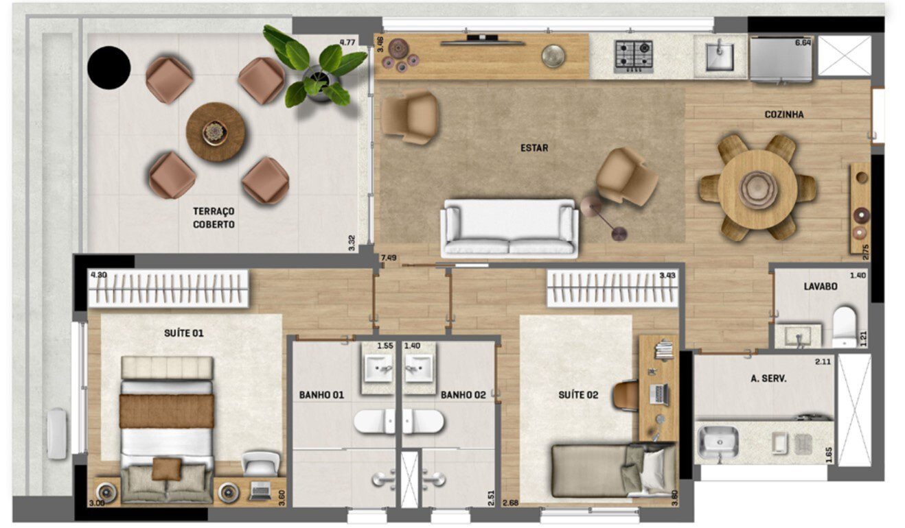 Planta 1