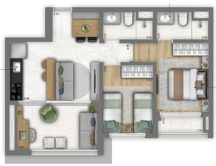 Planta 1